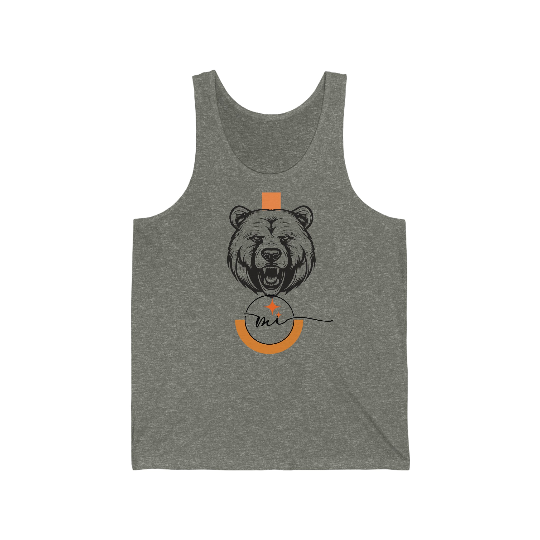 Men's Airlume Cotton Tank | Comfort Fit with Durable Print | Perfect for Casual Wear