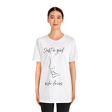 Just A girl who loves Luxury Art Women's T-Shirt