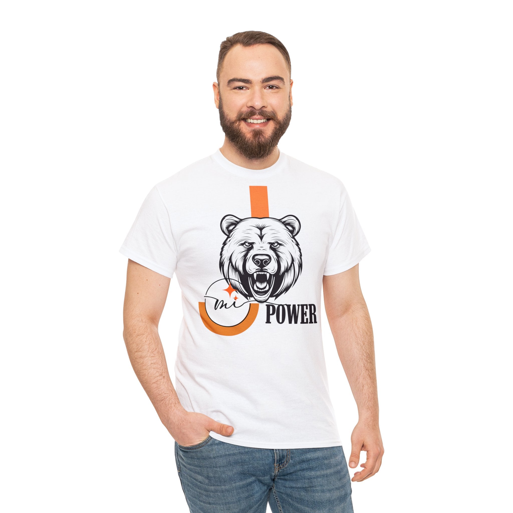 Beer Power Durable Men's Cotton Tee | Seamless Comfort | Ethical Sourcing