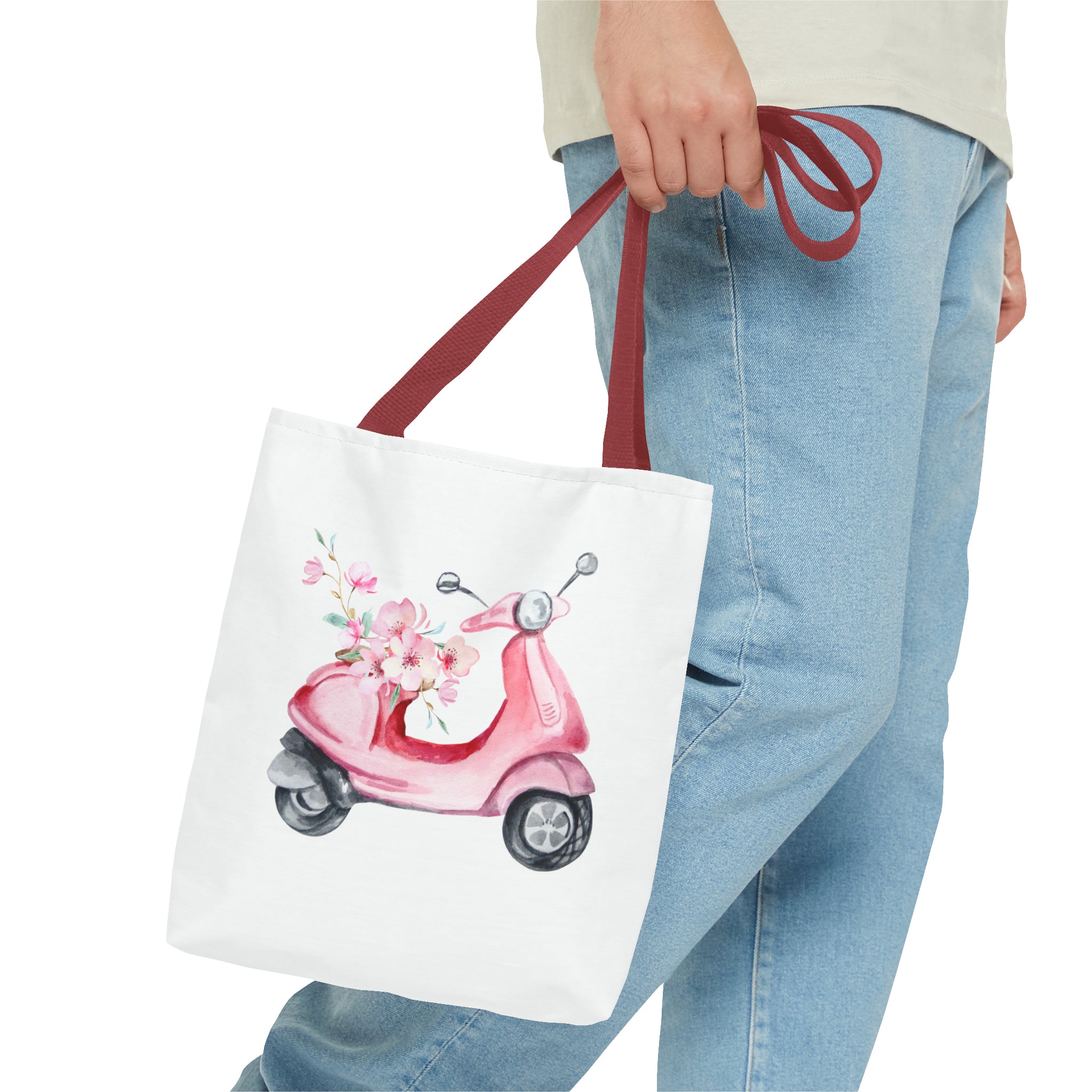 Custom-Printed Spun Polyester Tote Bags | Durable & Stylish | 3 Sizes Availabl