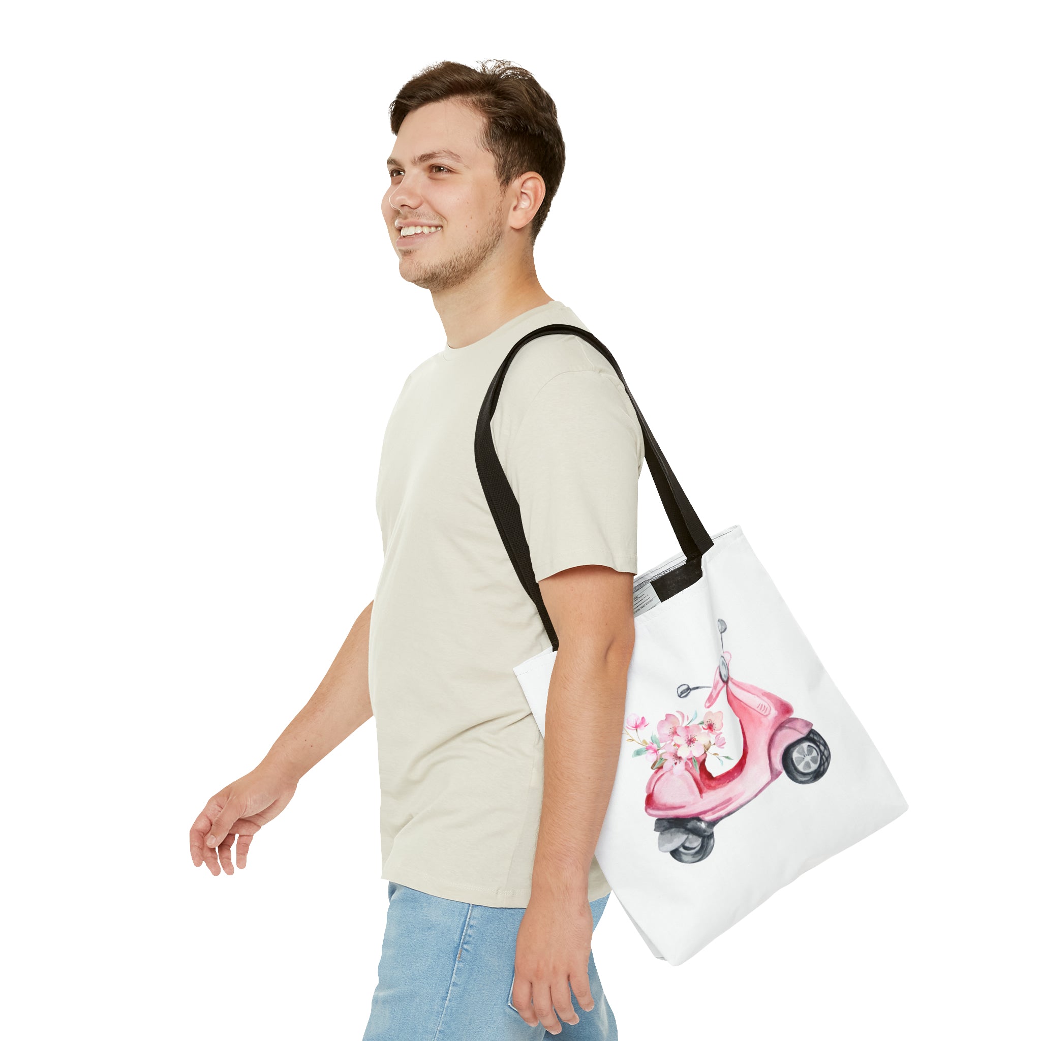 Custom-Printed Spun Polyester Tote Bags | Durable & Stylish | 3 Sizes Availabl