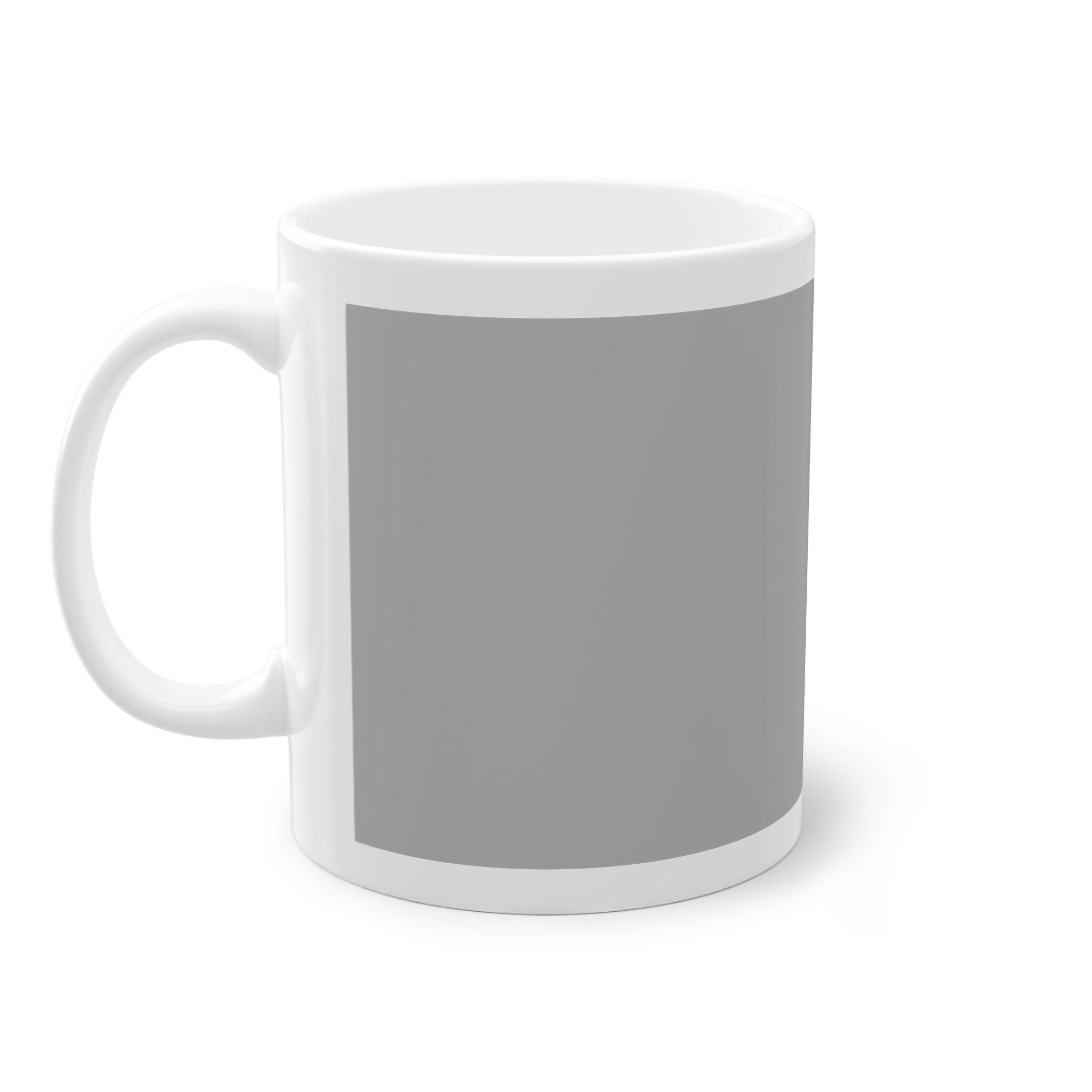 Love White Accent Mug, 11oz