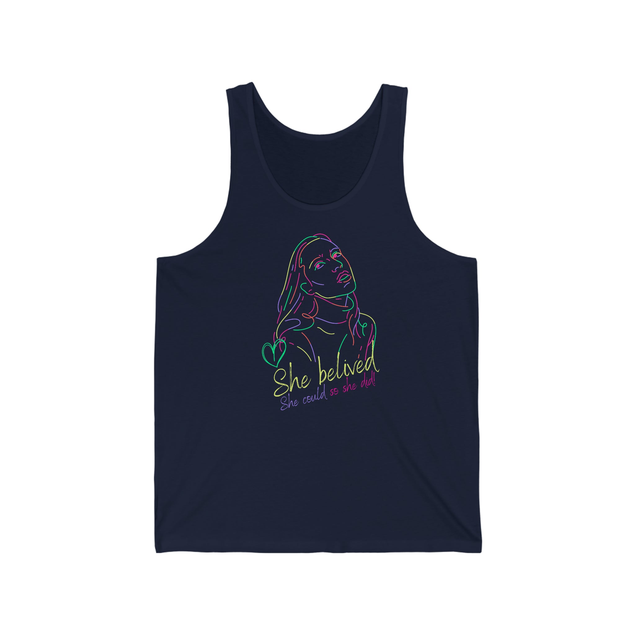 Trendy Women's Tank | Lightweight Airlume Cotton | Custom Print Elegance