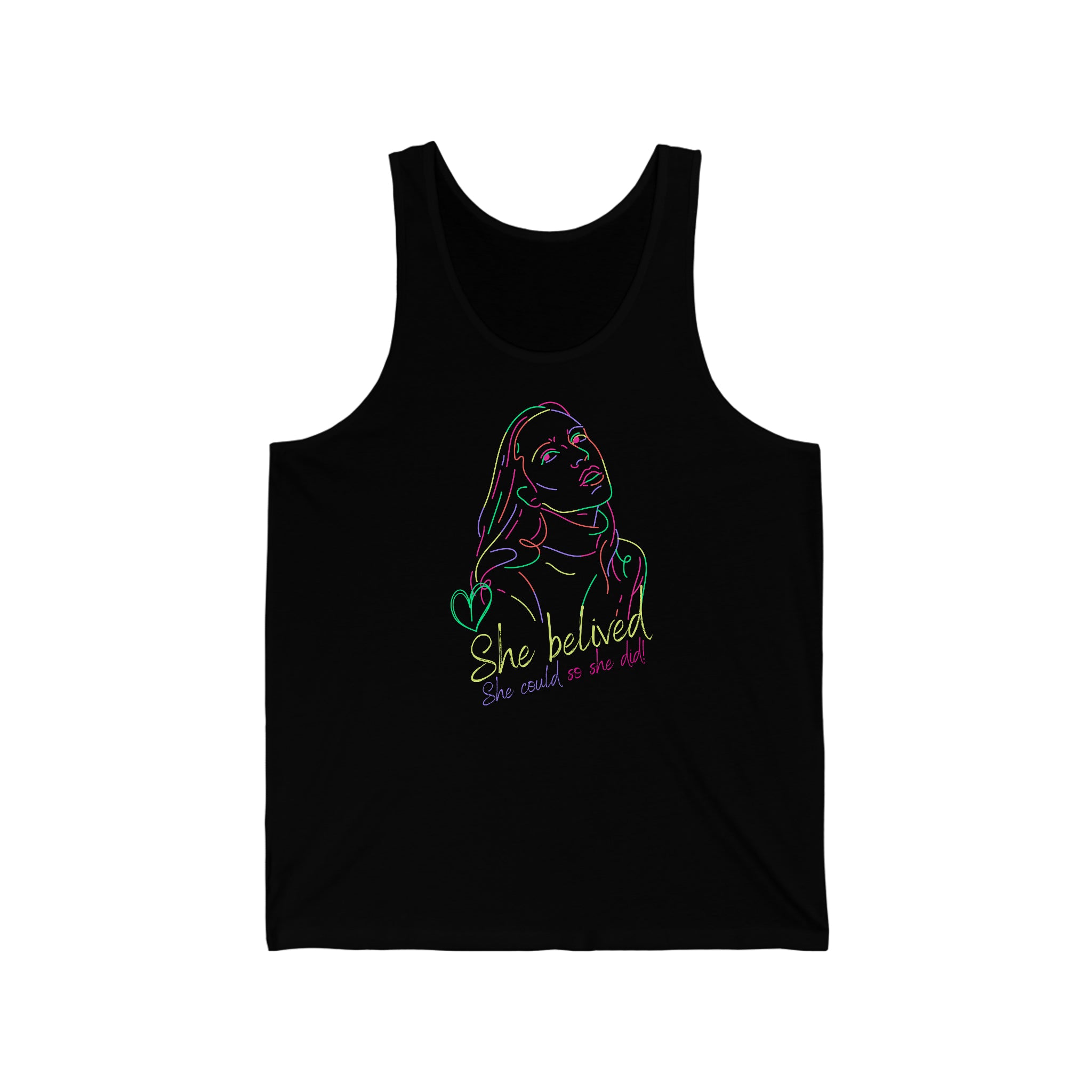 Trendy Women's Tank | Lightweight Airlume Cotton | Custom Print Elegance