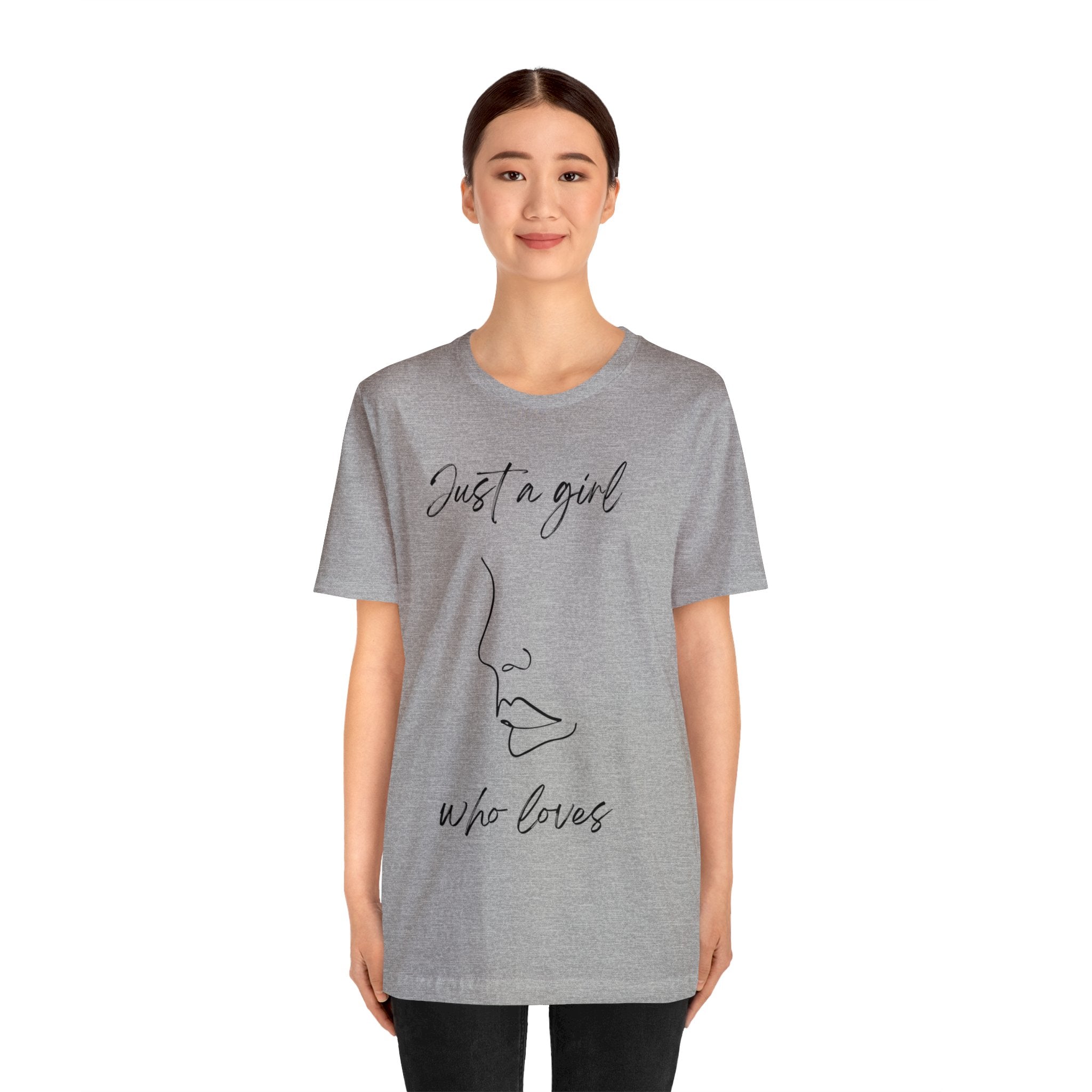 Just A girl who loves Luxury Art Women's T-Shirt