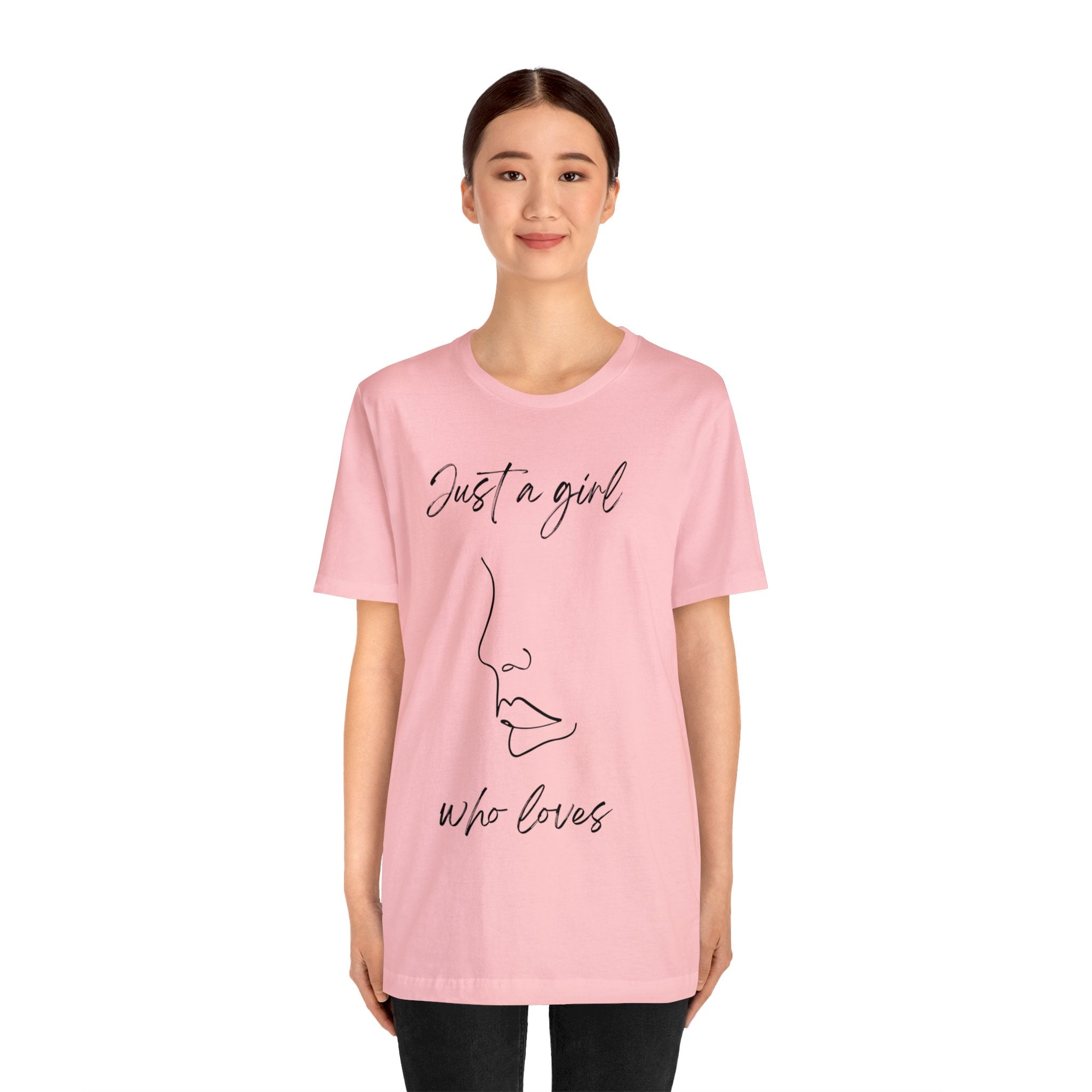 Just A girl who loves Luxury Art Women's T-Shirt